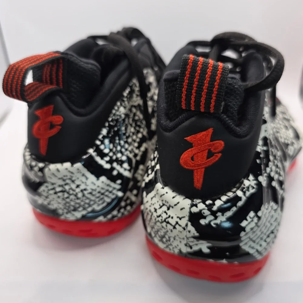 Mens Nike size 7.5 Air Foamposite One Albino Snakeskin (314996-101) No Box